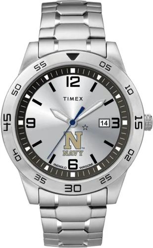 Miniatura 34 de Reloj de cuarzo para hombre Citation de 42 mm con correa de acero inoxidable Marea carmesí de Alabama