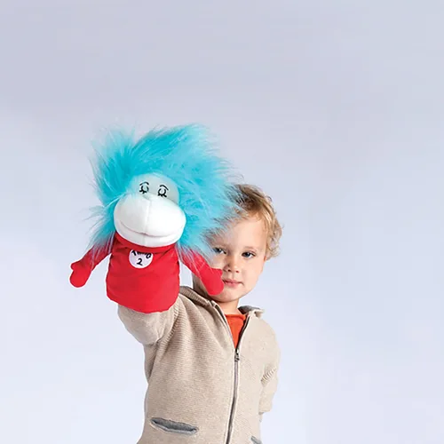 Miniatura 4 de Manhattan Toy Marioneta de mano Dr. Seuss Thing 1 y 2