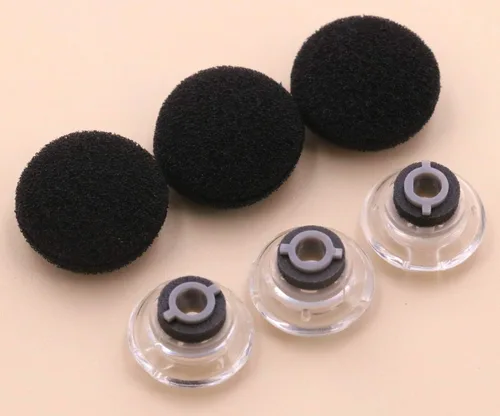 Miniatura 10 de Eartip - Kit de repuesto para auriculares Plantronics Voyager Legend, auriculares de tamaño pequeño, puntas de gel de oído y espuma para auriculares