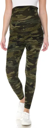 Miniatura 2 de Leggings Depot - Leggings de maternidad para mujer, sobre el vientre, mallas de yoga casuales para embarazo