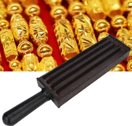 Miniatura 3 de Lingote - Rectángulo de acero para herrajes de oro y plata, cobre y aluminio y latón