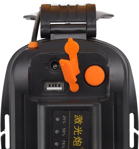 Miniatura 7 de Topyond Faro LED de alta potencia, linterna recargable USB de alto brillo, impermeable, linterna de foco al aire libre, para caza, camping