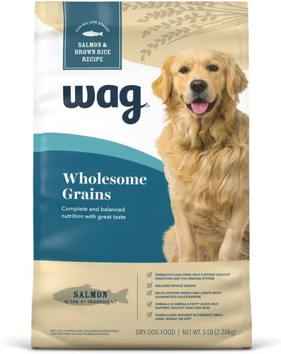 Miniatura 11 de Marca Amazon - Wag Nutrición Premium para Perros Adultos, Alimento Seco, Apoya la Salud del Estómago y la Piel, Carne de Res y Arroz Integral, Bolsa