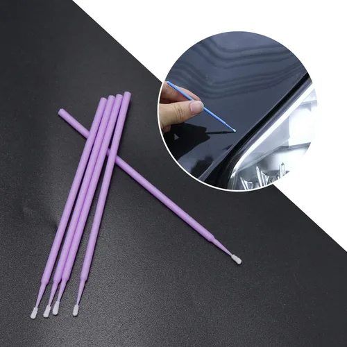 Miniatura 6 de Pinceles de pintura de retoque para reparación de virutas de pintura automotriz, microaplicadores desechables (1.5, 2.0, 2.0, 0.098 in, multi)-200