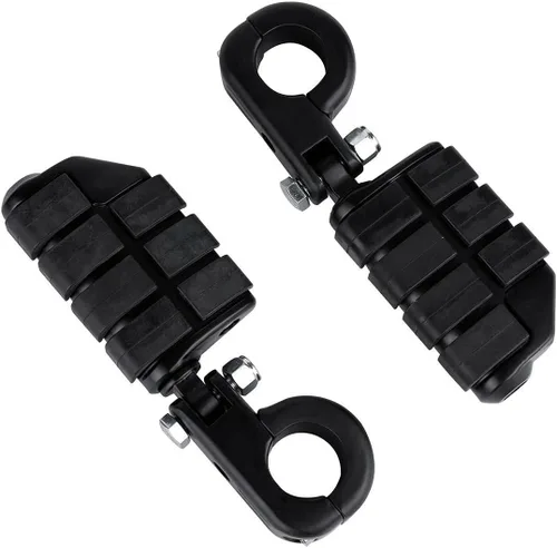 Miniatura 26 de Green-L Estriberas universales para motocicleta de 1 1/4 pulgadas con abrazadera P para Harley Sportster Softail Dyna Touring Road King Street Glide