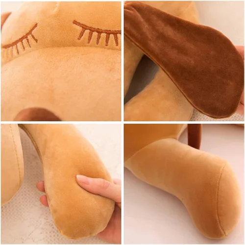 Miniatura 2 de Almohada suave de felpa grande para perros, perros gigantes, cachorros, animales de peluche, regalos para niños, 19.7 pulgadas
