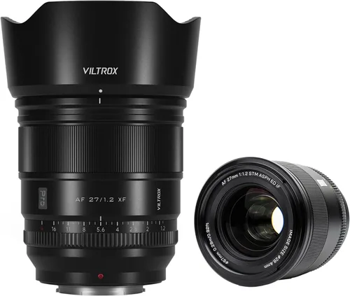 VILTROX PRO - Lente de enfoque automático F1.2 XF APS-C de 1.063 in para Fujifilm x Mount, compatible con Fuji X-Mount XH2S XH2 XT5 XT4 XT3 XS20