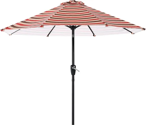 Miniatura 13 de ABCCANOPY Sombrilla de patio al aire libre de 7.5 pies, sombrilla de mesa con protección UV con manivela para una fácil instalación, adecuada