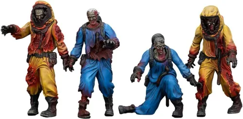 Miniatura 10 de JOYTOY Dark Source Zombie - Figura de Acción 1/25, 11 piezas con articulaciones móviles y desmontables, figuras de zombi en miniatura