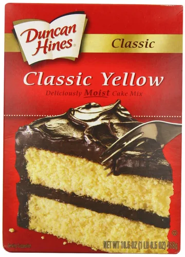 Duncan Hines Mezcla para Pastel Clásico Amarillo