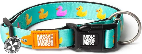 Miniatura 45 de Max & Molly Urban Pets Smart ID - Collar para perro con etiqueta de seguridad QR Gotcha! para mascotas y perfil de mascota personalizado, neopreno