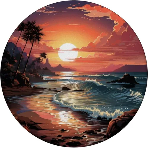 Miniatura 3 de PopSockets PopGrip estándar con gráficos Beach Ocean Sundown