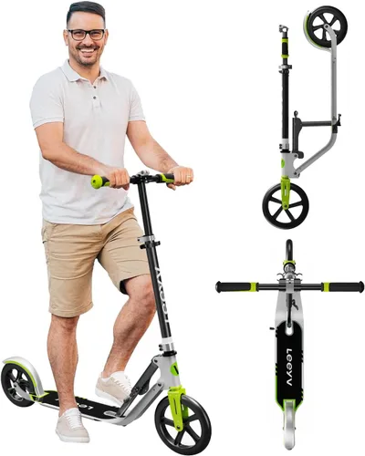 Miniatura 10 de Adult Scooter with Big Wheels Adjustable Height, Foldable Aluminum Frame Smooth Ride for Urban Commuting and Outdoor Fun Suitable for Teens