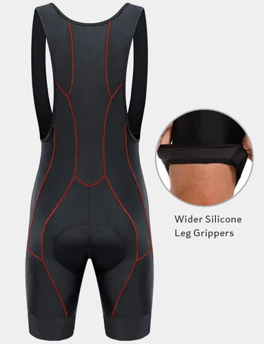 Miniatura 15 de Przewalski - Culote de ciclismo para hombre acolchado 3D, excelente rendimiento y mejor ajuste