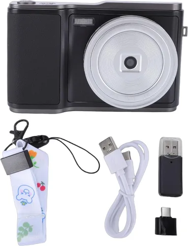 Miniatura 7 de Yunseity Cámara digital 4K 48MP Vlogging Cámara 4K Video con pantalla abatible de 3 pulgadas 180 y zoom de 18X para fotografía, viajes, selfies