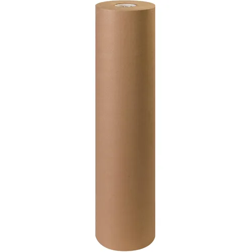 BOX USA Rollo de papel kraft, 40#, 36" x 900', Kraft, papel 100% reciclado, ideal para embalaje, envoltura, manualidades, correos, envíos, embalajes