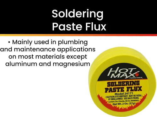 Miniatura 3 de Hot Max 24171 Pasta de soldadura Fluz, 2 onzas