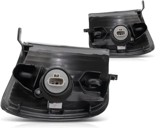 Miniatura 8 de KarParts360 Para 2001 2002 2003 Toyota Sienna luz de señal par conductor y pasajero lado w/bombillas para TO2530138 TO2531138 TO2531138 Lado