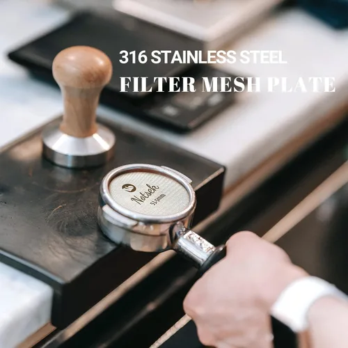 Miniatura 3 de NOTSEK Pantalla de disco de 2.126 in para Breville, pantalla de disco espresso para portafiltro con caja de almacenamiento de acrílico, reutilizable