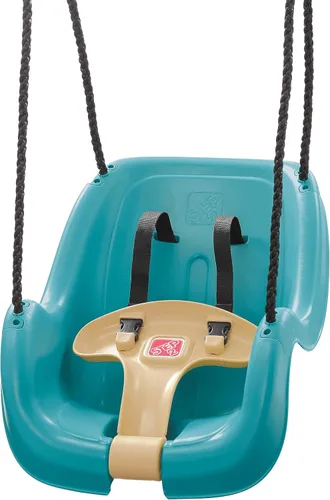 Miniatura 7 de Asiento de columpio color turquesa para niños, para uso exterior, de Step2