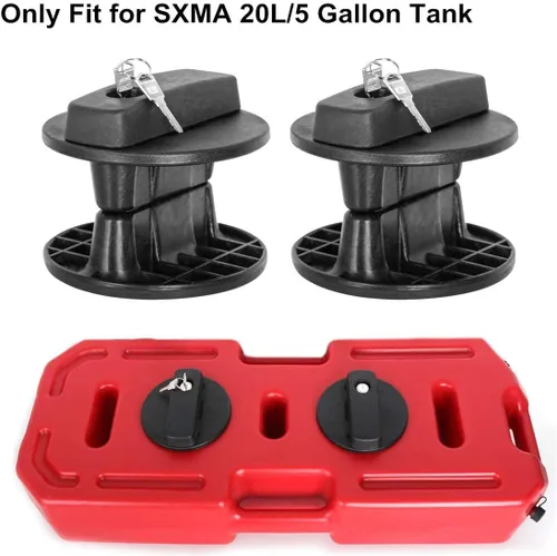 Miniatura 2 de SXMA Paquete de montaje para paquete de gasolina de 20L/5 galones Kit de soporte de montaje para contenedor de gasolina de combustible (2 unidades)