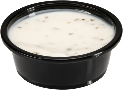 Miniatura 13 de Restaurantware RW Base - Tazas de salsa de 0.8 onzas, 2000 tazas de condimento aptas para microondas, resistentes a las grietas, desechables de Negro