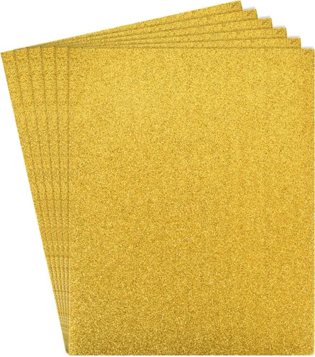 Miniatura 9 de Rebower Hojas de espuma EVA con purpurina, [para proyectos de artes y manualidades] – 11 x 8 pulgadas, 0.079 in de grosor/negro/6 piezas