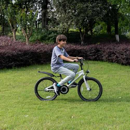 Miniatura 5 de Glerc Fantacy Kids Bike, 12-20 Inch Children Bicycle for 2-13 Years Old Boys Girls, Kids Bicycle with Water Bottle Holder & Headlight & Training