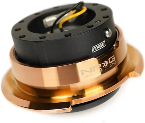 Miniatura 7 de NRG Innovations NRG-SRK-280BK-CG GEN 2.8 - Adaptador de liberación rápida para volante, 6 agujeros y 6 x 70 y 0.236 x 2.913 in, patrón de pernos