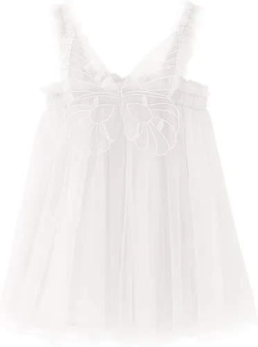 Miniatura 2 de Vestidos tutú de tul de mariposa en capas para niñas pequeñas, de algodón, tutú sin mangas, vestido de princesa