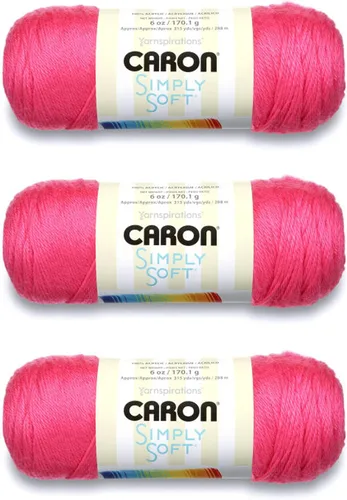 Miniatura 33 de Caron Simply Soft - Hilo verde militar, paquete de 3 unidades de 6.00 oz/6 onzas, 100% acrílico, peinado #4 (mediano), 315 yardas, tejido/ganchillo