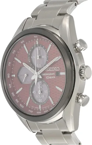 Miniatura 2 de Seiko Herren-Uhr Quarz Edelstahl mit Silikonband