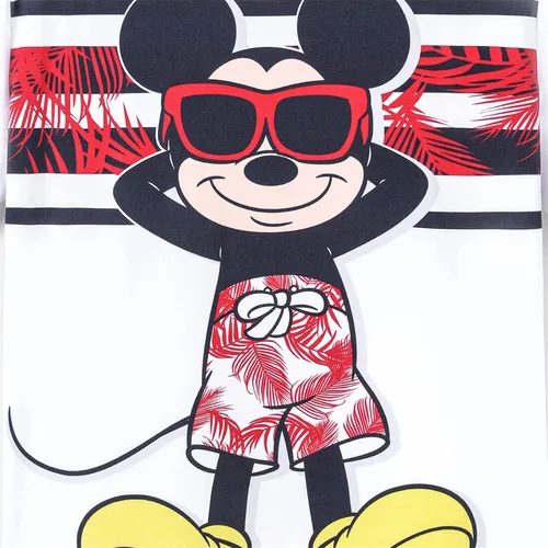 Miniatura 4 de Disney Mickey and Friends - Conjuntos de vestidos de camisola con volantes y camisetas a rayas a juego para vacaciones familiares