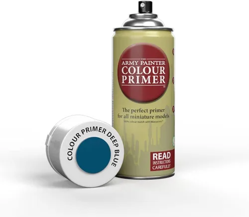 The Army Painter Pintura en aerosol de imprimación de color, capa base acrílica en aerosol para pintura en miniatura, imprimación en aerosol para
