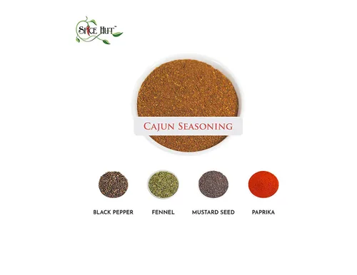 Miniatura 3 de Spice Hut - Mezcla de condimentos cajún orgánica con sal, mezcla de especias de Louisiana para cocinar sabrosos alimentos del alma sureña, pavo