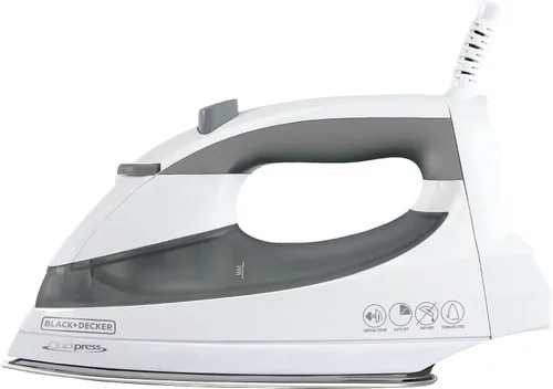 Miniatura 3 de Black & Decker F976 - Plancha rápida con tecnología Smart Steam, color blanco y plateado