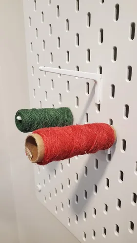 Miniatura 13 de Paquete de ganchos para tablero de clavijas 'Just Hanging', compatibles con tablero de clavijas IKEA SKADIS, gancho de exhibición SKADIS