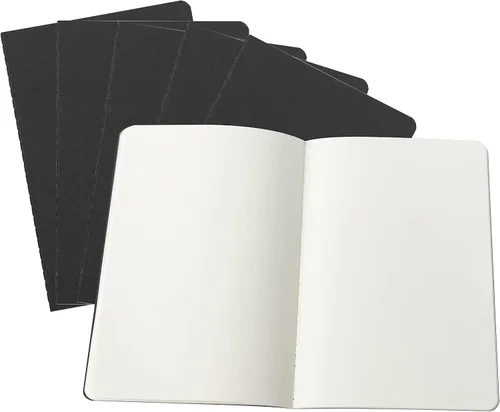 Miniatura 8 de TWONE Paquete de 6 cuadernos – 60 páginas rayadas/30 hojas, diario de tapa suave de papel grueso premium para viajes, oficina, trabajo, oficina