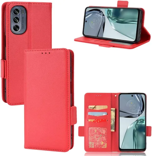 Miniatura 130 de Funda de piel sintética compatible con Motorola Moto E22 4G, funda de piel sintética compatible con Motorola Moto E22i 4G, color negro