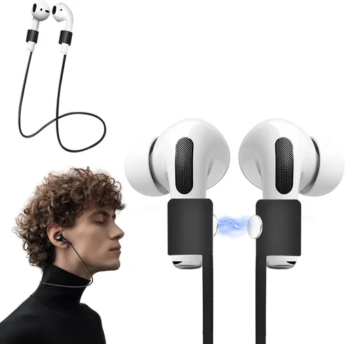 KASOTT Ultra Strong Magnetic AirPods Straps,Neck Rope Cord,Anti-Lost Straps for Airpods 4,3,2,1&Airpods Pro 2/1