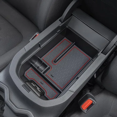 Miniatura 8 de JDMCAR Organizador de bandeja de consola central compatible con accesorios Toyota RAV4 2025 2024 2023 2022 2021 2020 2019 y 2021-2025 RAV-4 Prime