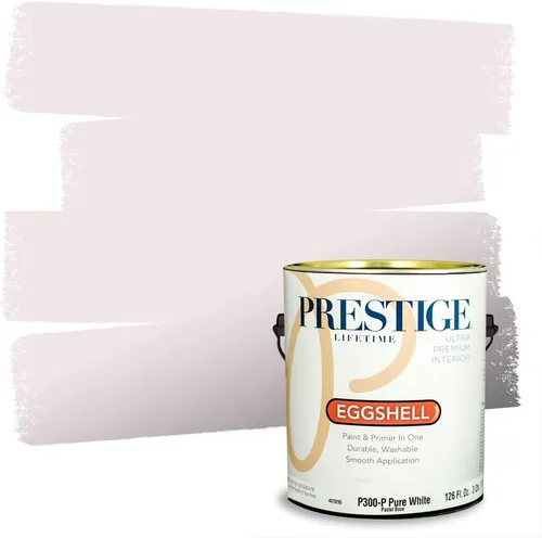 Miniatura 69 de PRESTIGE Pinturas de pintura interior e imprimación en uno, 1 galón, plano, combinación comparable de Sherwin Williams* Kimono Violet*
