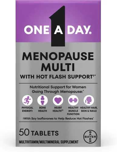 Miniatura 9 de One A Day Multivitamínico de menopausia para mujeres con vitamina A, vitamina C, vitamina D, vitamina E y zinc para apoyo a la salud inmunológica
