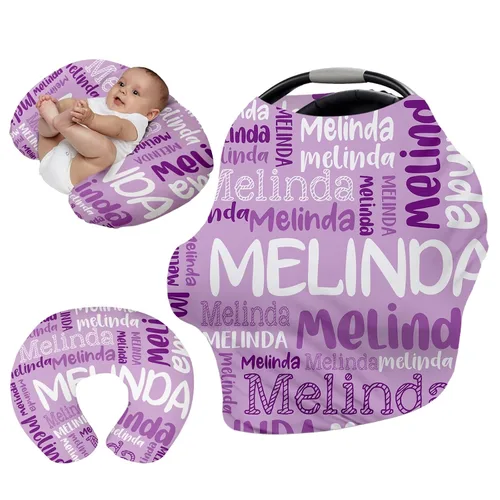 Miniatura 29 de Funda de asiento de automóvil personalizada para bebés, funda de asiento de automóvil multiusos con nombre, fundas de asiento de automóvil, regalos