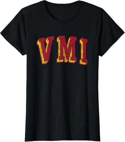 Miniatura 28 de VMI Keydets Retro Arch Camiseta, Negro