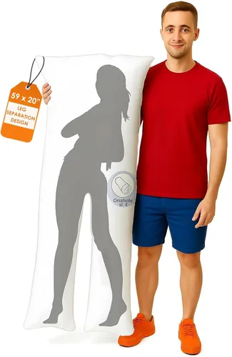 Miniatura 13 de Relleno de almohada de cuerpo completo con apertura central para dispositivo personal de adultos, relleno de polialgodón suave, cojín de soporte