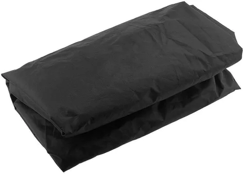 Miniatura 3 de SUNSURE Funda de sofá curvada para exteriores de 89 x 45 x 33 pulgadas, funda impermeable para muebles de patio, protector de sofá curvo seccional