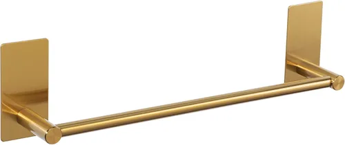 Miniatura 12 de Alise Toalleros para baño, barra para toallas adhesiva de acero inoxidable SUS 304 de 12 pulgadas sin taladro, toallero negro mate de fuerte