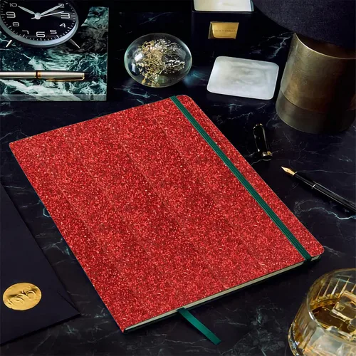 Miniatura 6 de Cinta Washi con Purpurina, 3 Rollos 5/8" (15mm) Cinta Decorativa Roja, Cinta Autoadhesiva Pegajosa para Manualidades con Ribete Dorado con Rojo