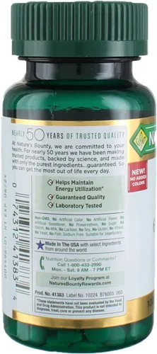 Miniatura 4 de Nature's Bounty Hierro 65 mg comprimidos 100 comprimidos, 100 cada uno, paquete de 3